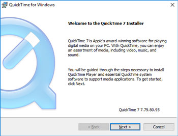Open the installer